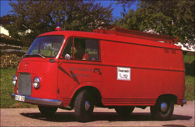 Tragkraftspritzenfahrzeug TSF FORD1963